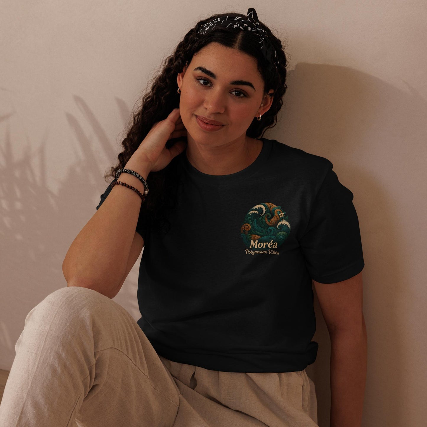 T-shirt écologique Moréa Polynesian Vibes (unisexe )